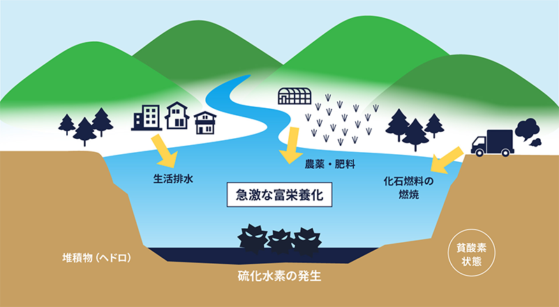 なぜ今、水質・底質の改善が必要なのか？イメージ